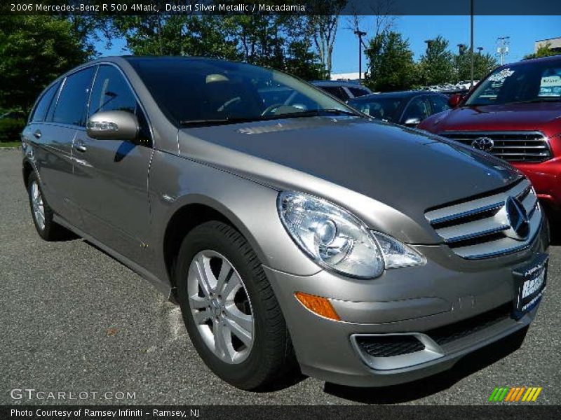 Desert Silver Metallic / Macadamia 2006 Mercedes-Benz R 500 4Matic