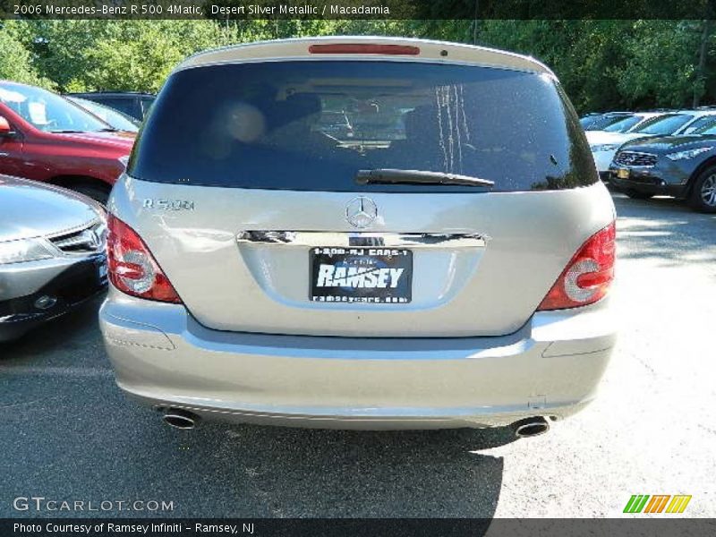 Desert Silver Metallic / Macadamia 2006 Mercedes-Benz R 500 4Matic