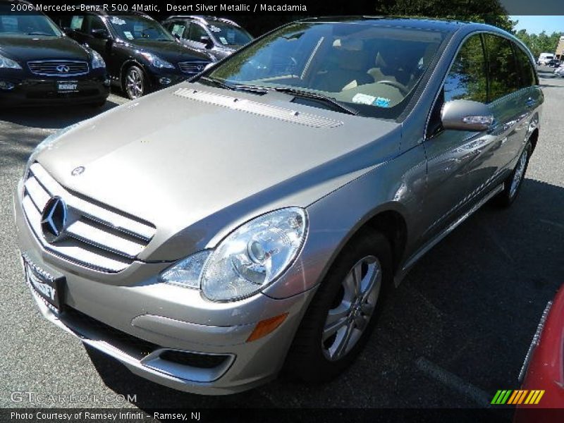 Desert Silver Metallic / Macadamia 2006 Mercedes-Benz R 500 4Matic