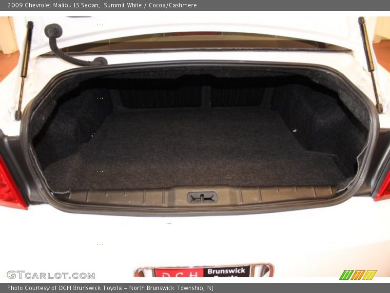 Summit White / Cocoa/Cashmere 2009 Chevrolet Malibu LS Sedan