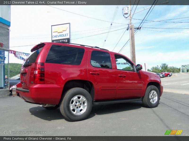 Crystal Red Tintcoat / Ebony 2012 Chevrolet Tahoe LS 4x4