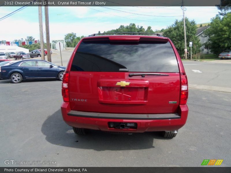 Crystal Red Tintcoat / Ebony 2012 Chevrolet Tahoe LS 4x4
