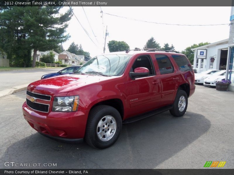 Crystal Red Tintcoat / Ebony 2012 Chevrolet Tahoe LS 4x4