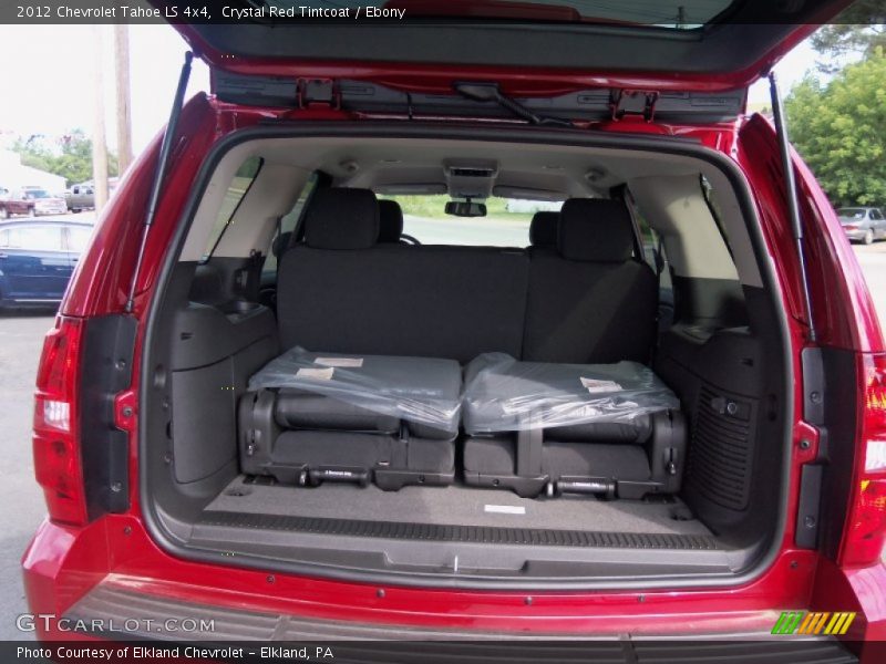 Crystal Red Tintcoat / Ebony 2012 Chevrolet Tahoe LS 4x4