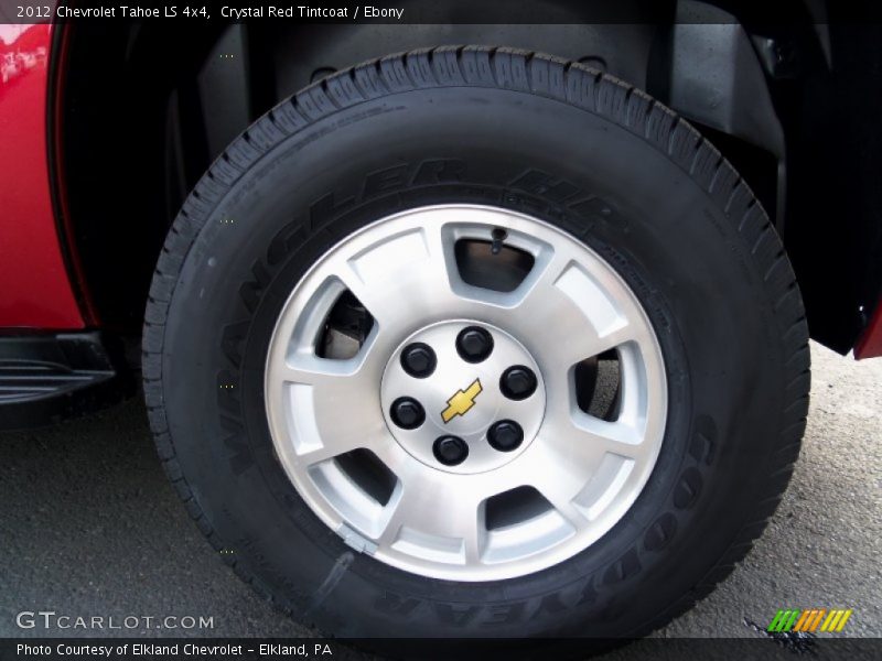 Crystal Red Tintcoat / Ebony 2012 Chevrolet Tahoe LS 4x4