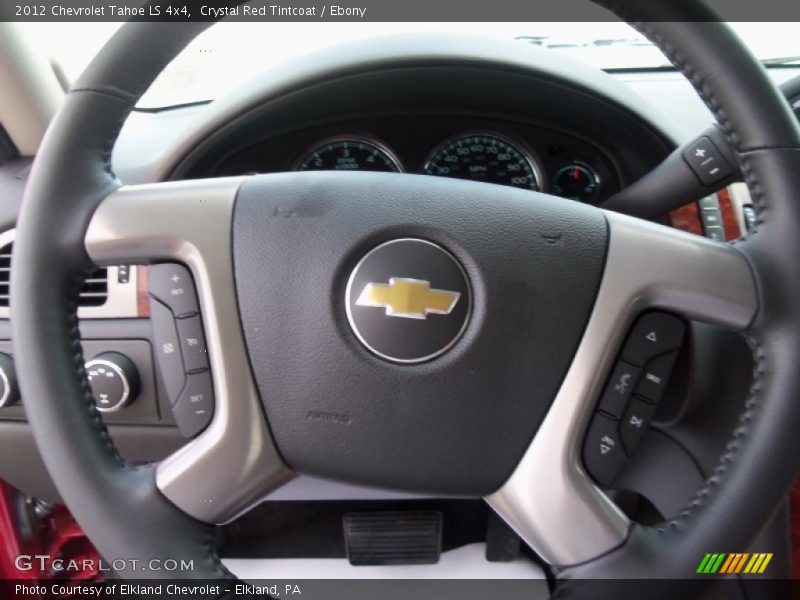 Crystal Red Tintcoat / Ebony 2012 Chevrolet Tahoe LS 4x4