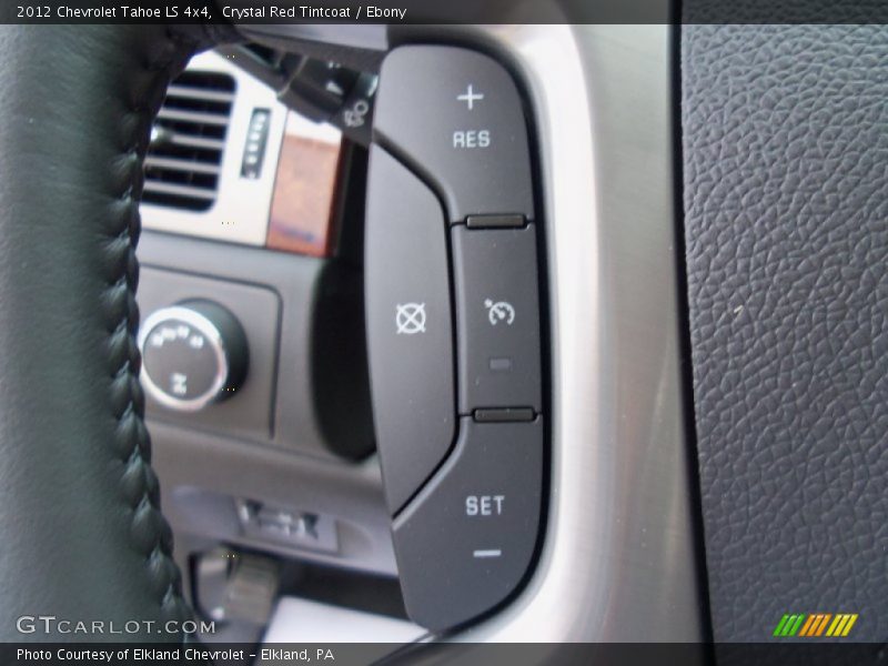 Crystal Red Tintcoat / Ebony 2012 Chevrolet Tahoe LS 4x4