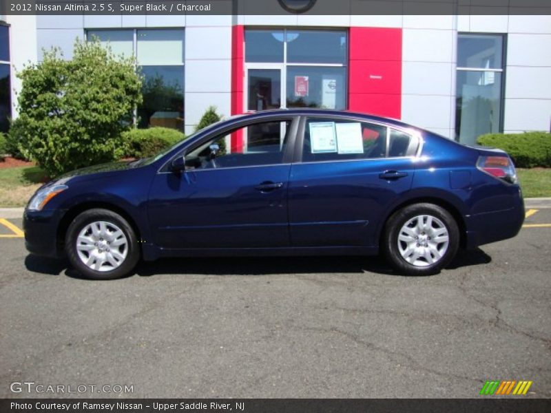 Super Black / Charcoal 2012 Nissan Altima 2.5 S