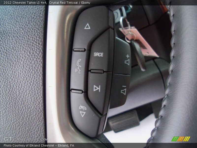 Crystal Red Tintcoat / Ebony 2012 Chevrolet Tahoe LS 4x4