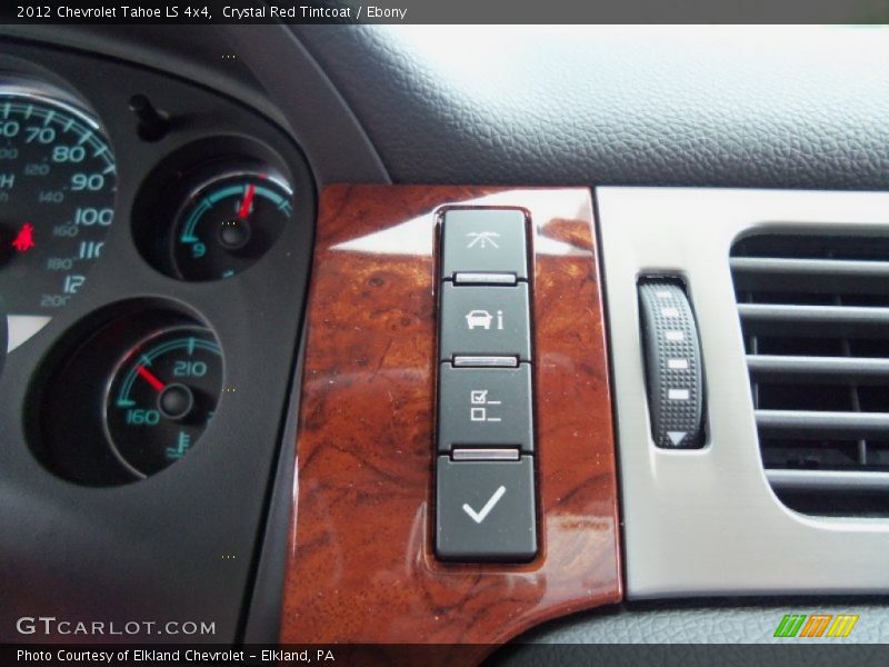 Crystal Red Tintcoat / Ebony 2012 Chevrolet Tahoe LS 4x4