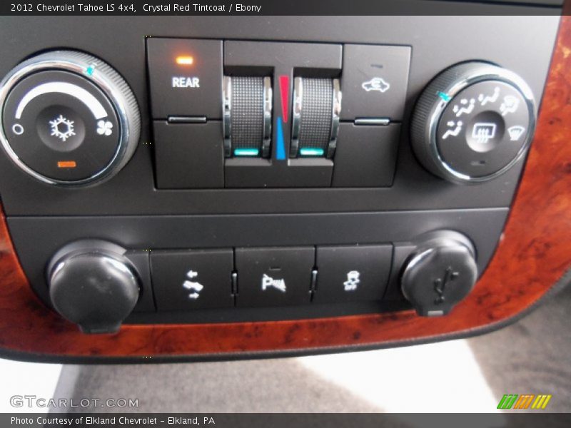 Crystal Red Tintcoat / Ebony 2012 Chevrolet Tahoe LS 4x4