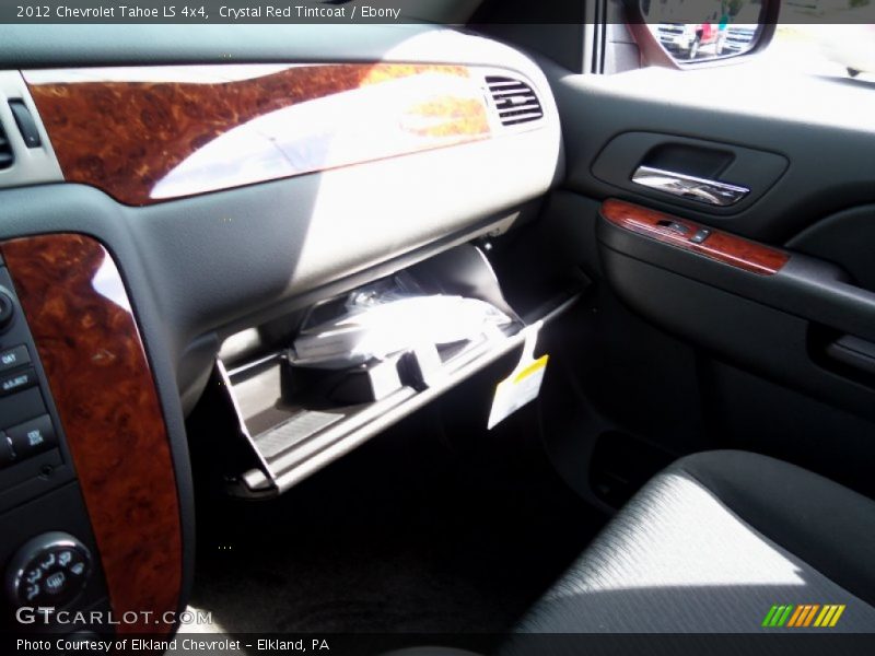 Crystal Red Tintcoat / Ebony 2012 Chevrolet Tahoe LS 4x4
