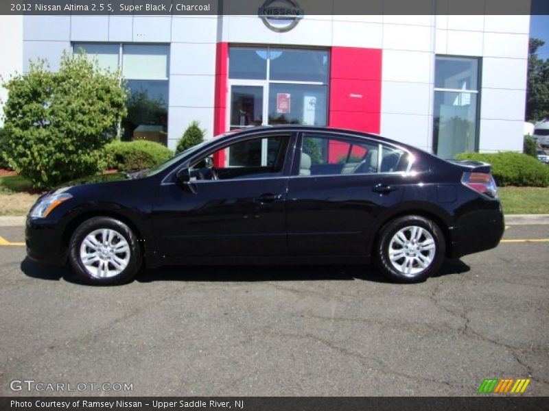 Super Black / Charcoal 2012 Nissan Altima 2.5 S
