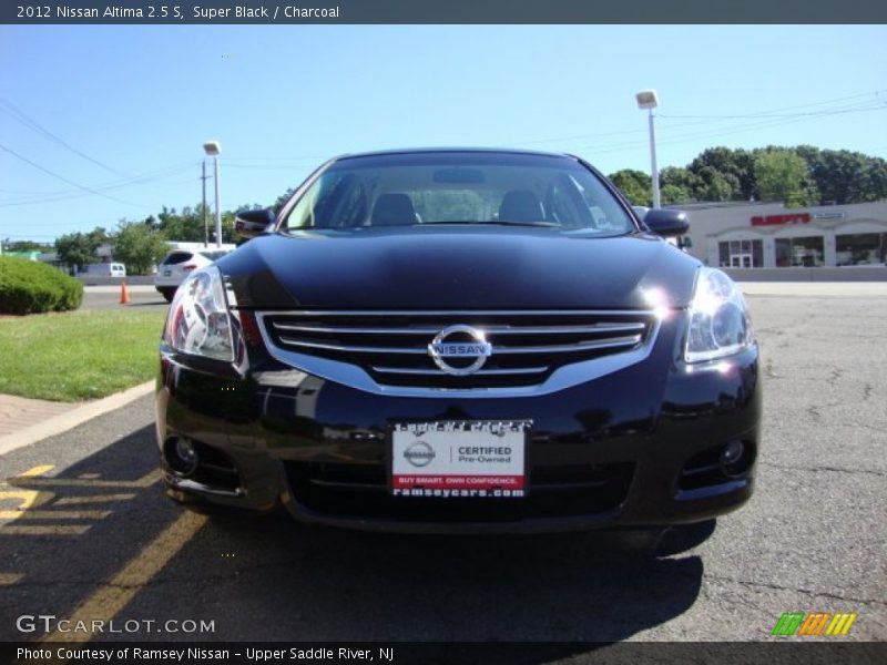 Super Black / Charcoal 2012 Nissan Altima 2.5 S