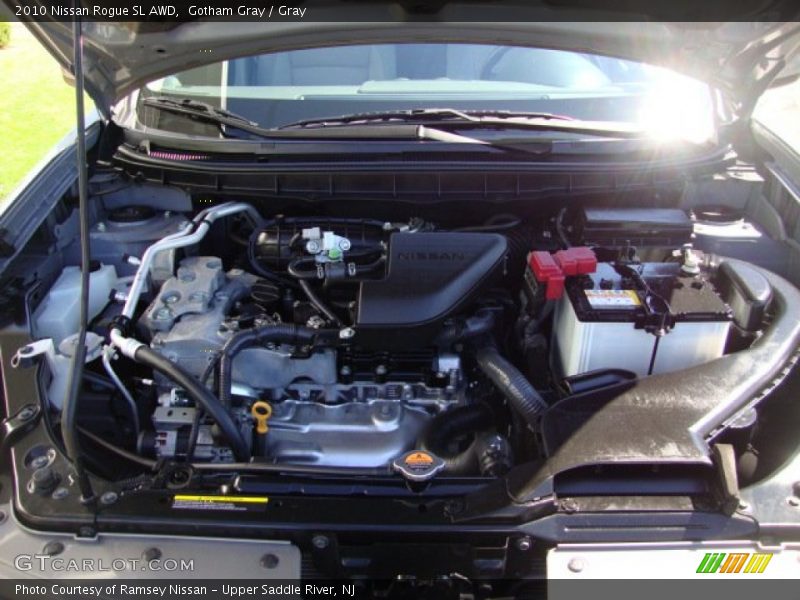 Gotham Gray / Gray 2010 Nissan Rogue SL AWD