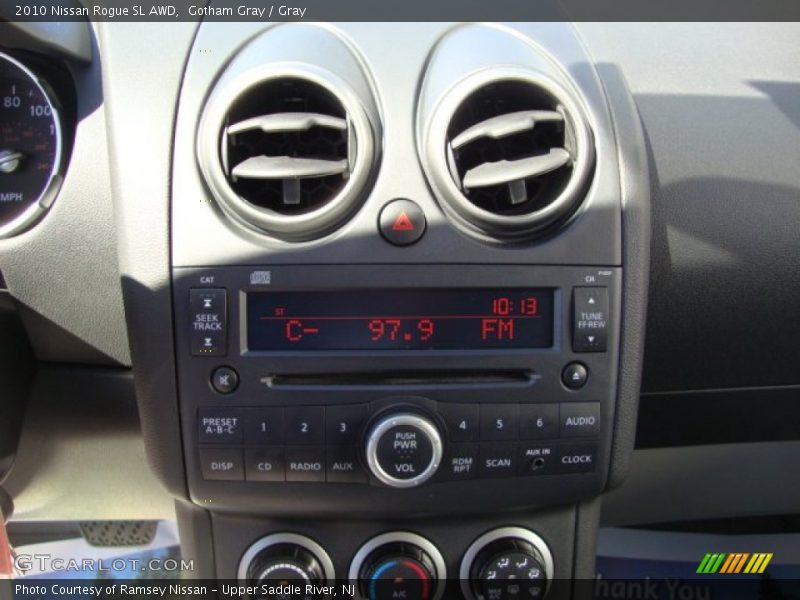 Gotham Gray / Gray 2010 Nissan Rogue SL AWD