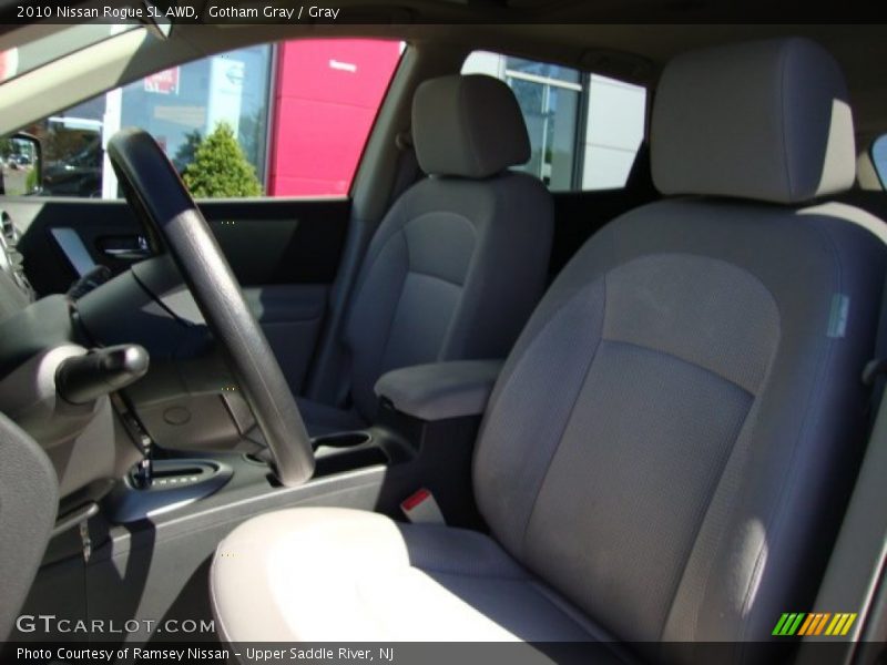 Gotham Gray / Gray 2010 Nissan Rogue SL AWD