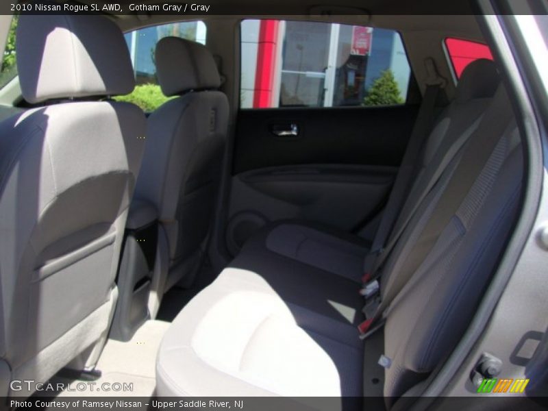 Gotham Gray / Gray 2010 Nissan Rogue SL AWD
