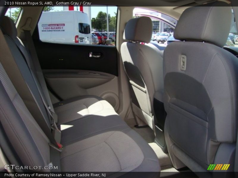 Gotham Gray / Gray 2010 Nissan Rogue SL AWD