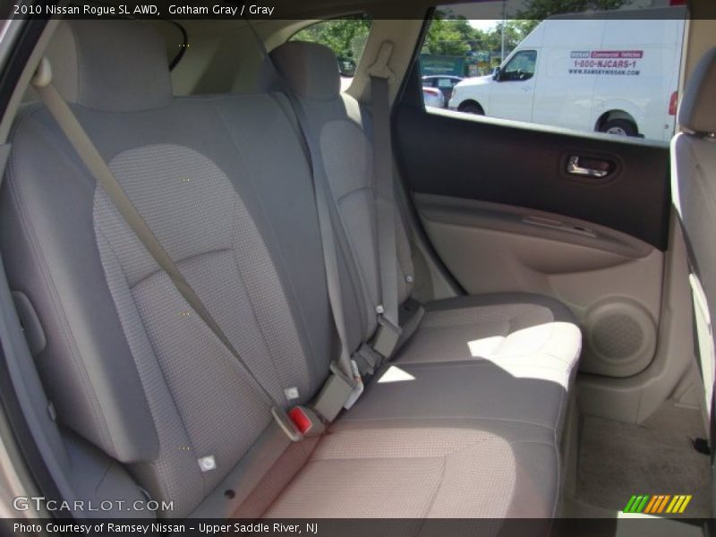 Gotham Gray / Gray 2010 Nissan Rogue SL AWD