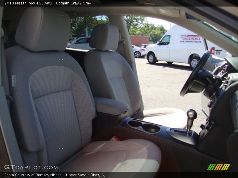 Gotham Gray / Gray 2010 Nissan Rogue SL AWD