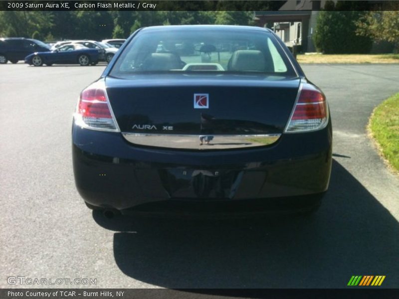 Carbon Flash Metallic / Gray 2009 Saturn Aura XE