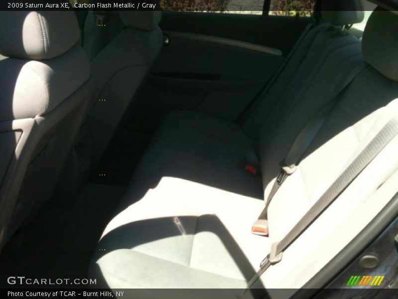 Carbon Flash Metallic / Gray 2009 Saturn Aura XE