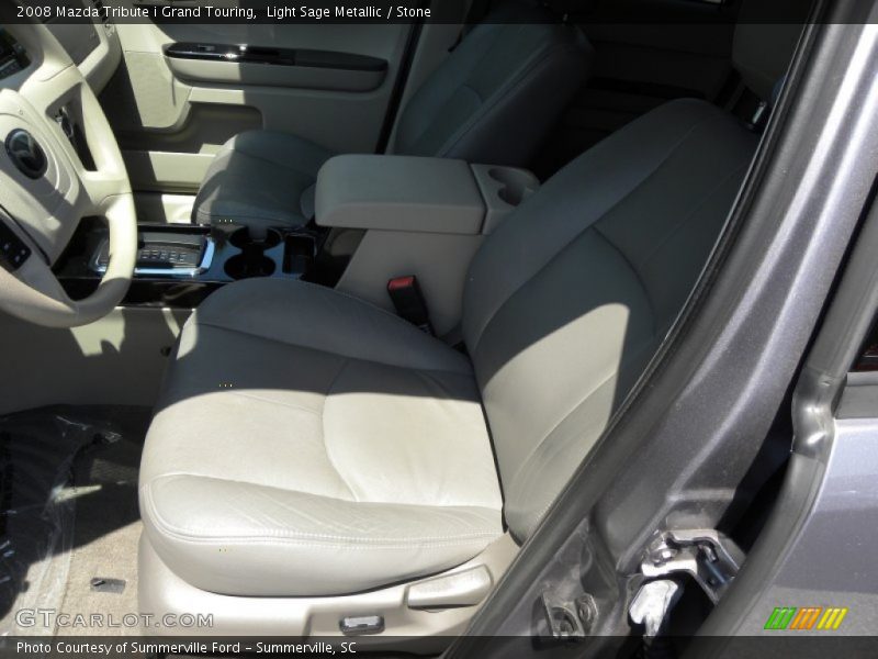 Light Sage Metallic / Stone 2008 Mazda Tribute i Grand Touring