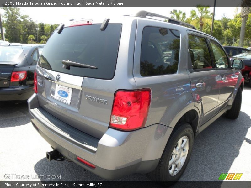 Light Sage Metallic / Stone 2008 Mazda Tribute i Grand Touring
