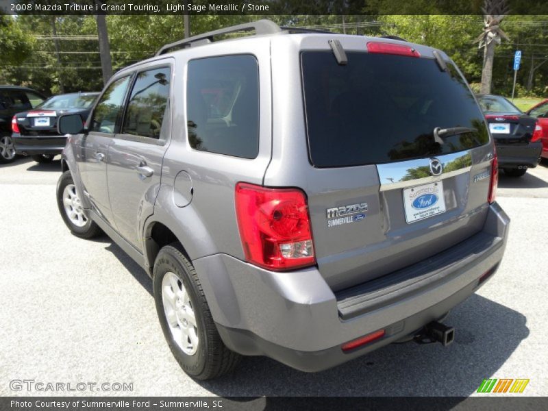 Light Sage Metallic / Stone 2008 Mazda Tribute i Grand Touring