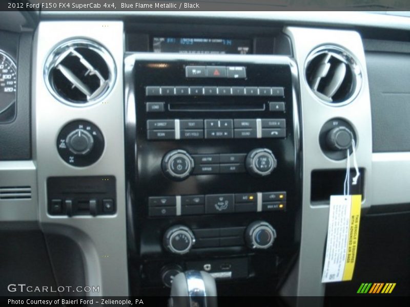 Blue Flame Metallic / Black 2012 Ford F150 FX4 SuperCab 4x4
