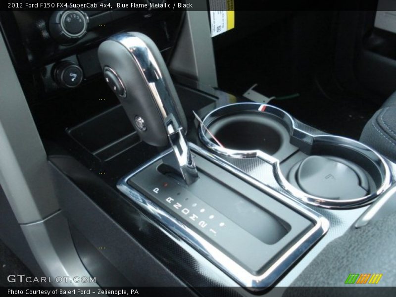 Blue Flame Metallic / Black 2012 Ford F150 FX4 SuperCab 4x4