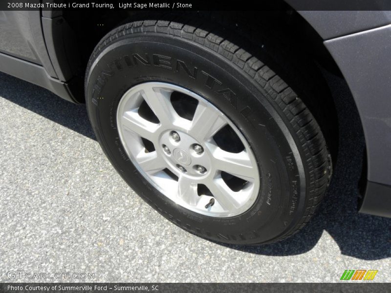 Light Sage Metallic / Stone 2008 Mazda Tribute i Grand Touring
