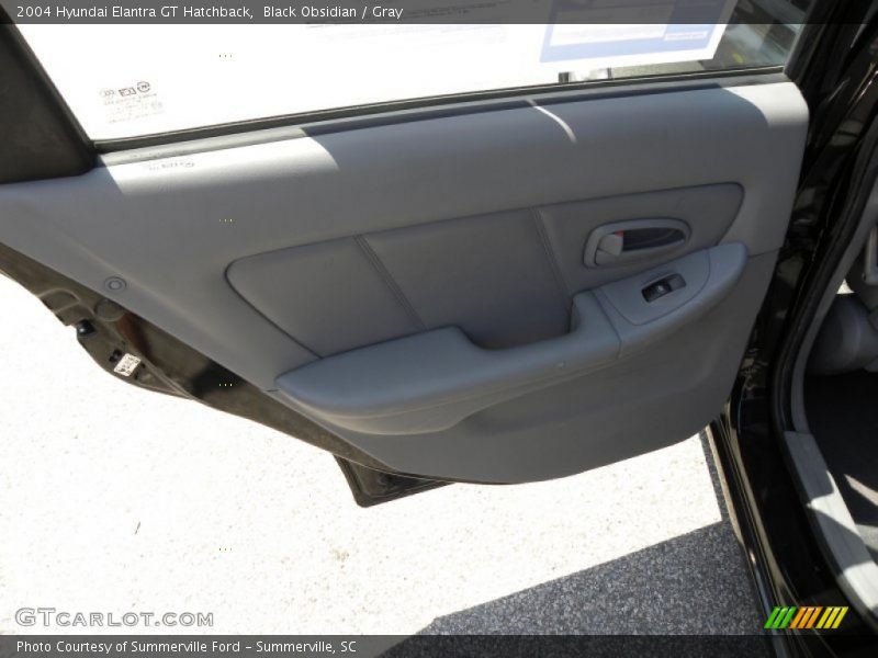 Black Obsidian / Gray 2004 Hyundai Elantra GT Hatchback