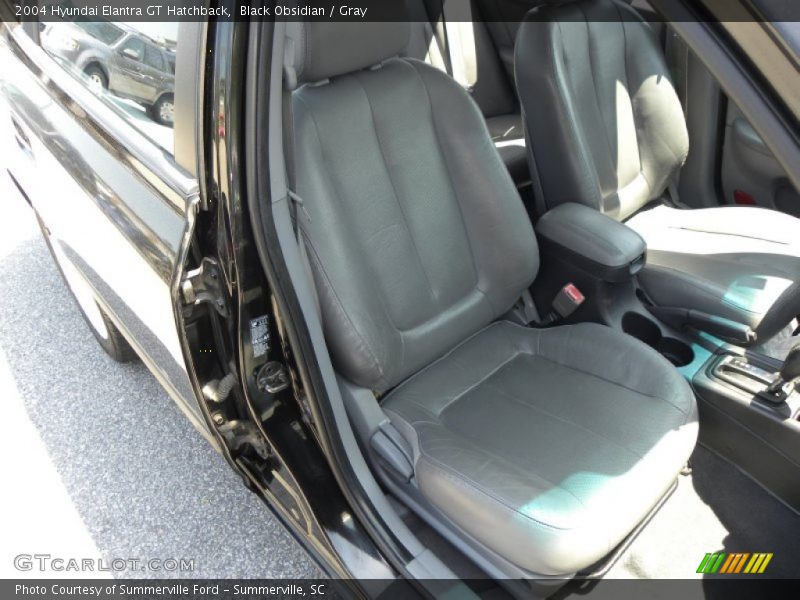 Black Obsidian / Gray 2004 Hyundai Elantra GT Hatchback