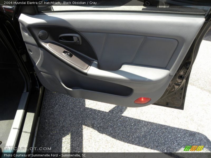Black Obsidian / Gray 2004 Hyundai Elantra GT Hatchback