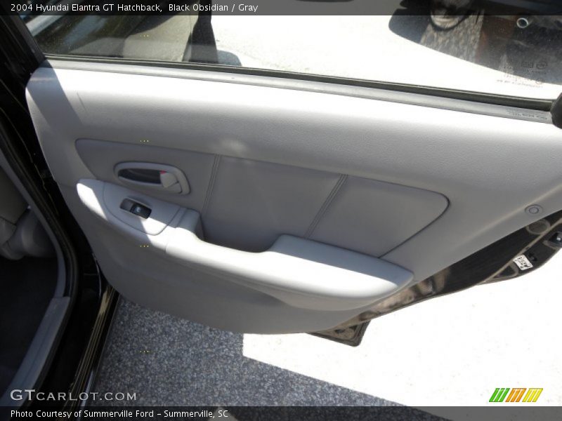 Black Obsidian / Gray 2004 Hyundai Elantra GT Hatchback