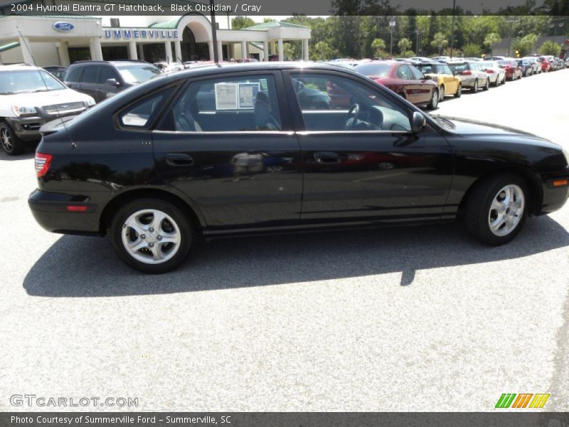 Black Obsidian / Gray 2004 Hyundai Elantra GT Hatchback