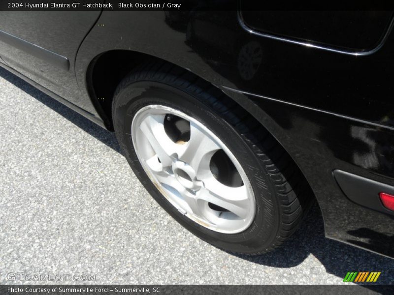 Black Obsidian / Gray 2004 Hyundai Elantra GT Hatchback