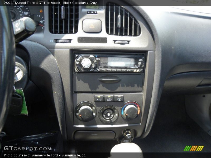 Black Obsidian / Gray 2004 Hyundai Elantra GT Hatchback