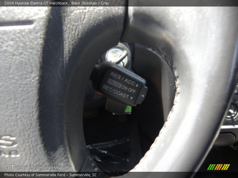 Black Obsidian / Gray 2004 Hyundai Elantra GT Hatchback