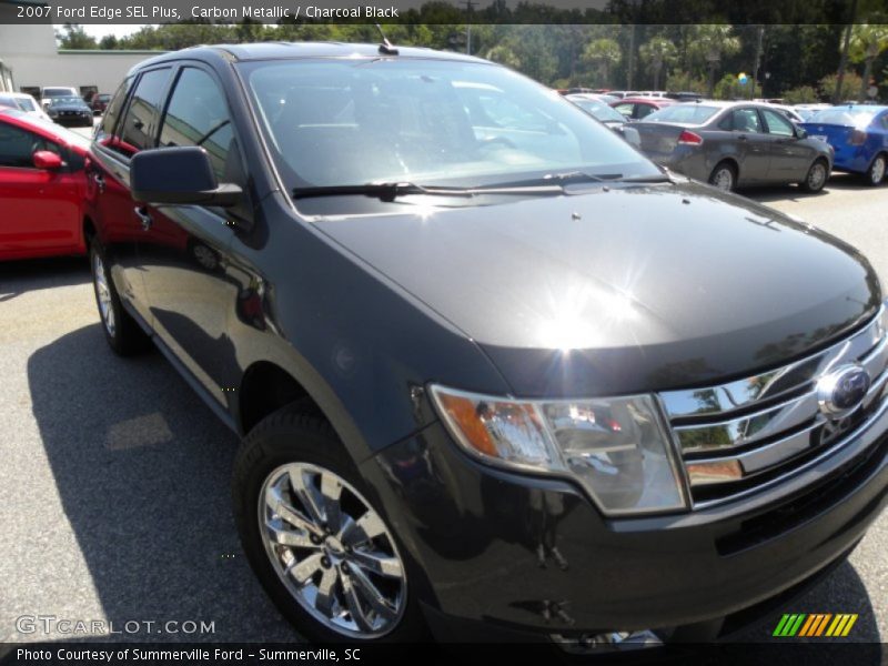 Carbon Metallic / Charcoal Black 2007 Ford Edge SEL Plus