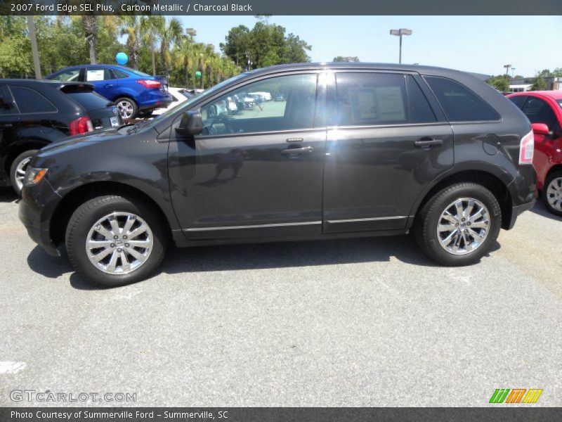 Carbon Metallic / Charcoal Black 2007 Ford Edge SEL Plus