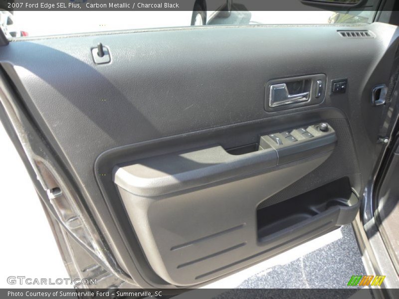 Carbon Metallic / Charcoal Black 2007 Ford Edge SEL Plus