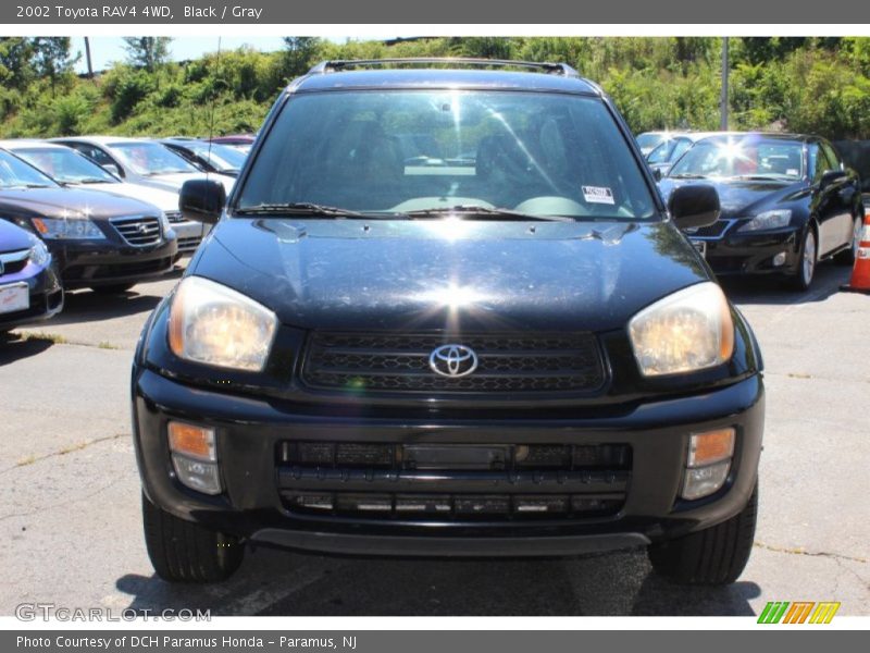 Black / Gray 2002 Toyota RAV4 4WD