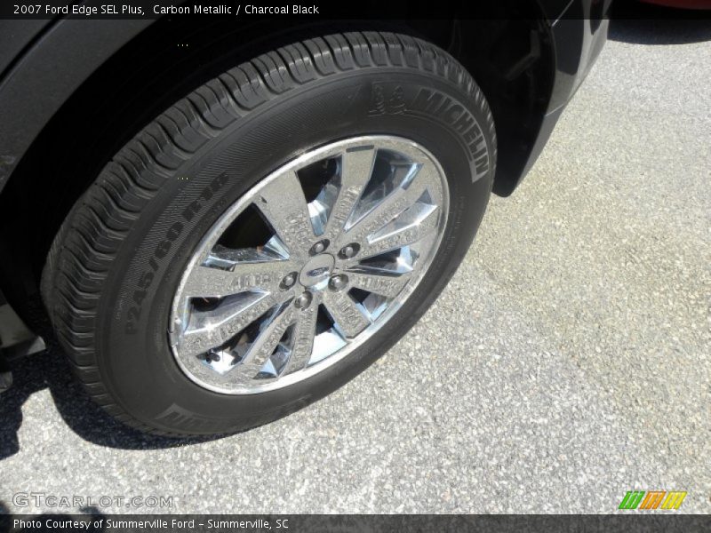 Carbon Metallic / Charcoal Black 2007 Ford Edge SEL Plus