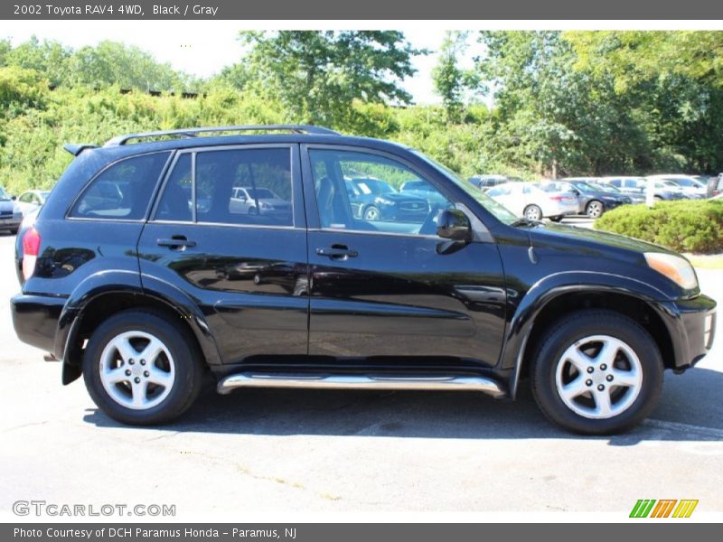 Black / Gray 2002 Toyota RAV4 4WD