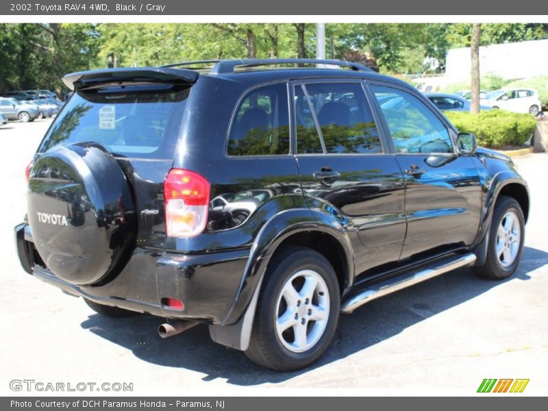 Black / Gray 2002 Toyota RAV4 4WD