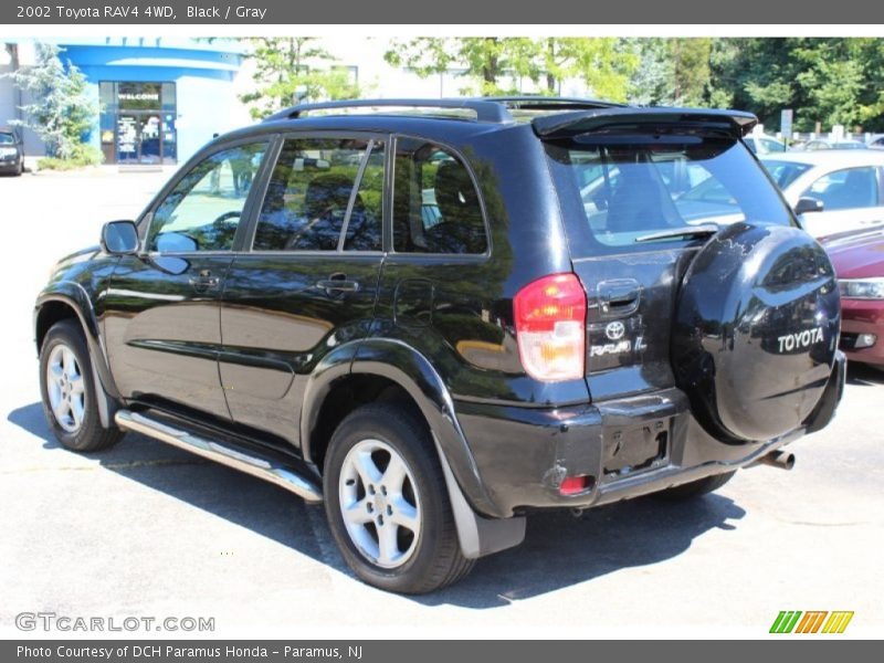 Black / Gray 2002 Toyota RAV4 4WD
