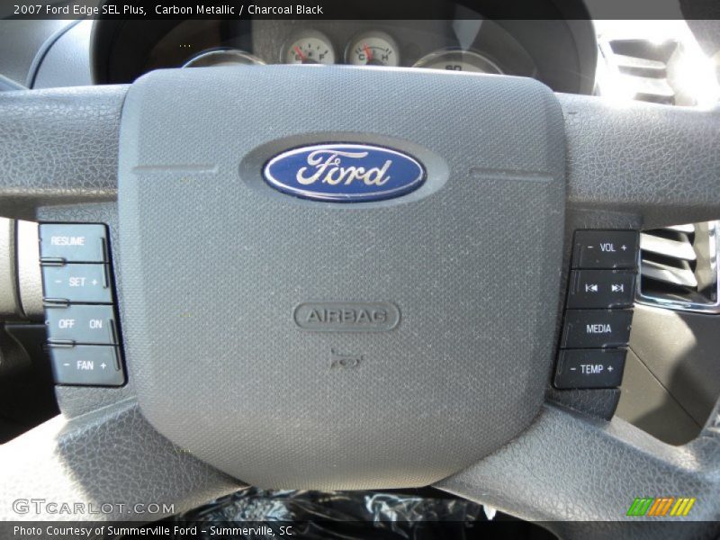 Carbon Metallic / Charcoal Black 2007 Ford Edge SEL Plus
